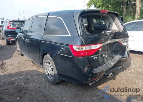 2012 Honda Odyssey Ex-L from USA, damaged, VIN 5FNRL5H68CB099399